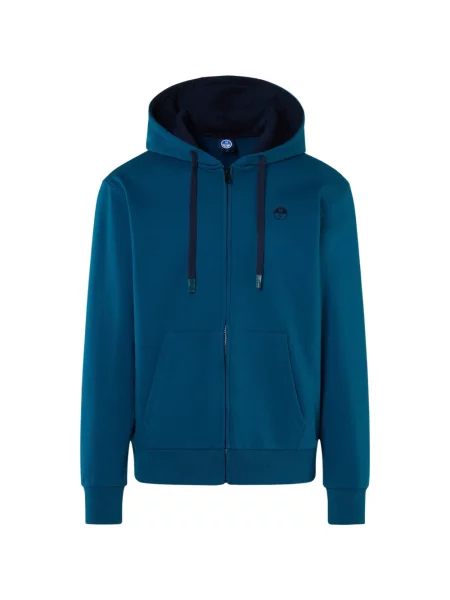 Bluza z kapturem North Sails niebieska