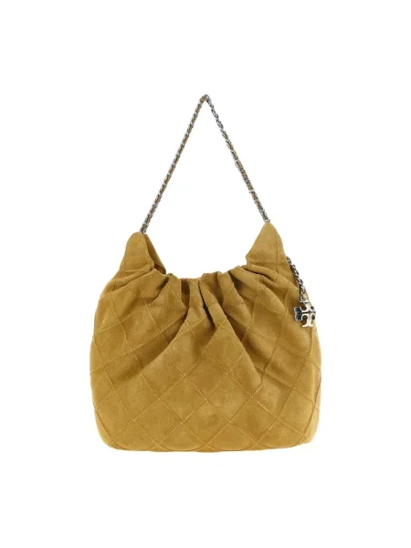 Torebka Tory Burch beżowa