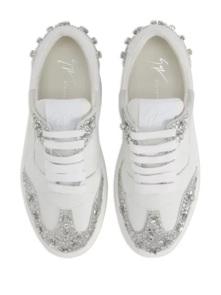 Sneakerși Giuseppe Zanotti alb