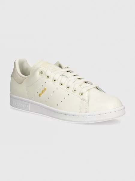 Кожени маратонки adidas Originals Stan Smith бежово