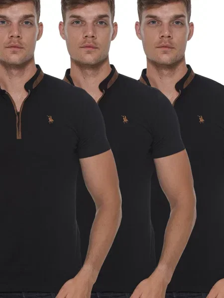 Tricou polo Dewberry negru