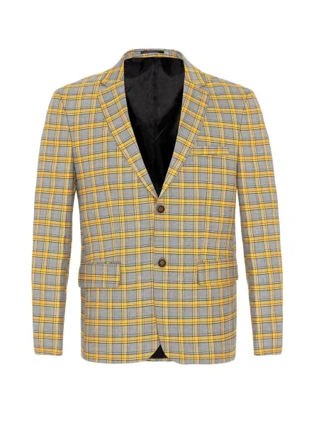 Daniel Hills Suknjič rumena / siva črna