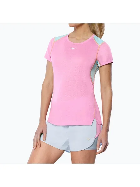 Tricou de alergat pentru femei Mizuno DryAeroFlow Tee lilac chiffon