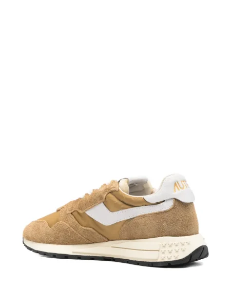 Sneakerși Autry din piele de căprioară maro