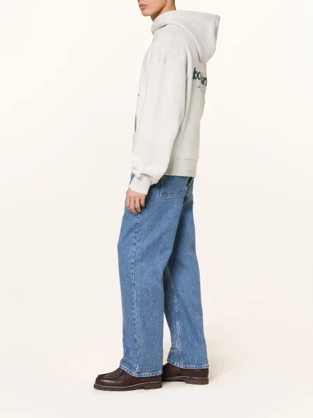 About:Blank Bluza Z Kapturem grau biała