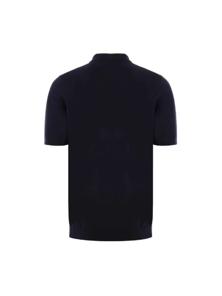 Koszulka polo Roberto Collina casual czarna