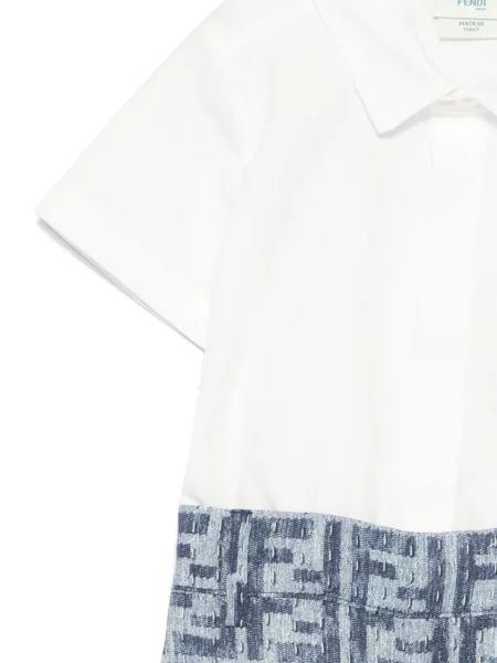 Szorty dziecięce Fendi białe