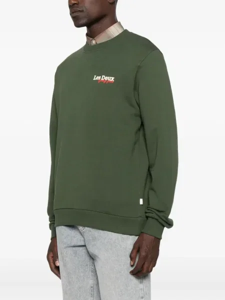 Hanorac crewneck Les Deux verde