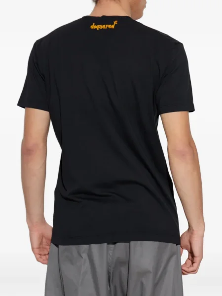 Tricou Dsquared2 cu imagine negru