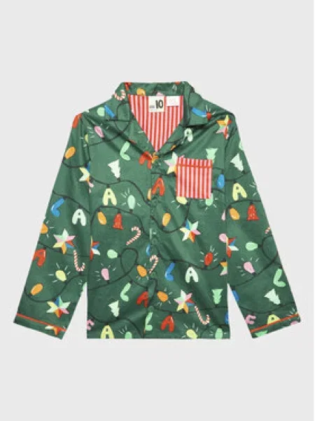 Pyžamo Cotton On Kids zelené