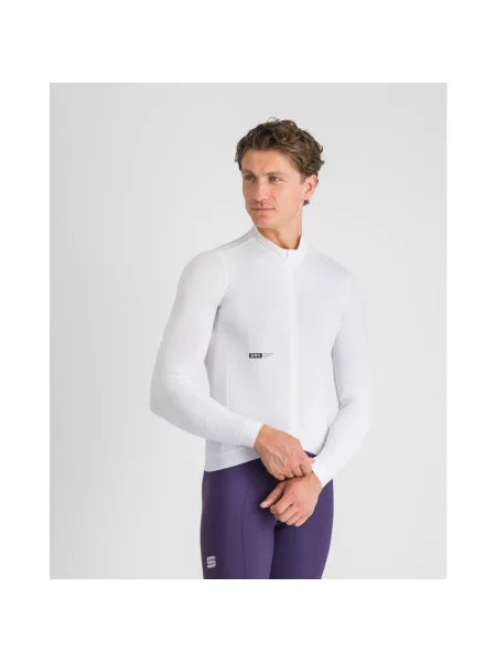 Koszulka rowerowa Sportful SRK z długim rękawem XXL biała