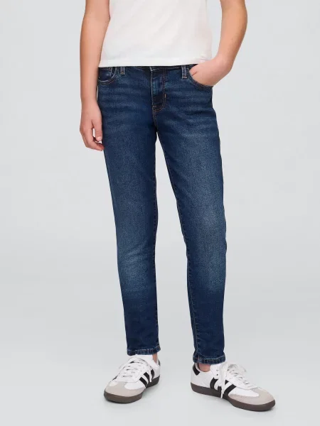 Skinny fit traperice Gap plava
