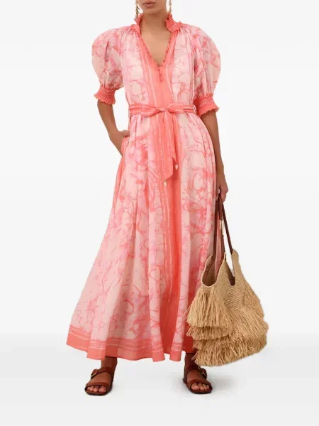 Rochie maxi Zimmermann roz