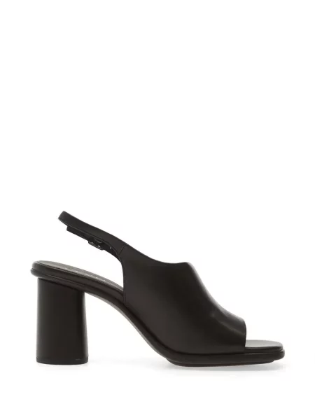 Sandale Ecco din piele slingback negru