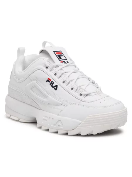 Laisvalaikio batai Fila Disruptor Low Wmn White balta
