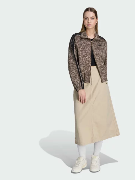 Джинсова куртка adidas коричневий