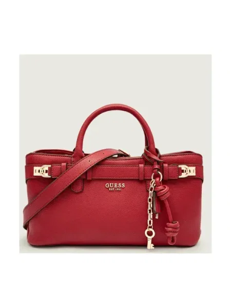 Geantă messenger Guess bordo
