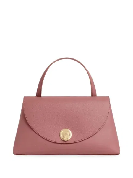 Geantă shopper Coccinelle din piele roz