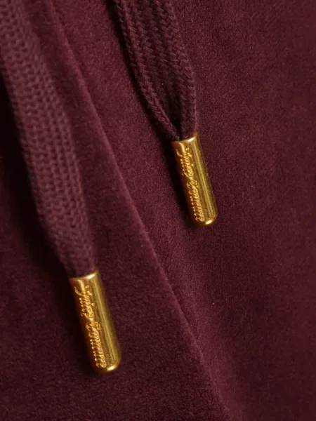 Είδος βελούδου τρέξιμο παντελόνι Juicy Couture μωβ