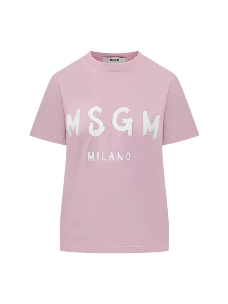 Koszulka Msgm różowa