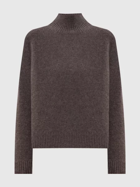 Шерстяной свитер Max Mara коричневый