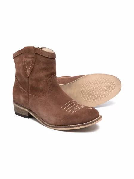 Buty do kostki dziecięce Two Con Me By Pépé brązowe