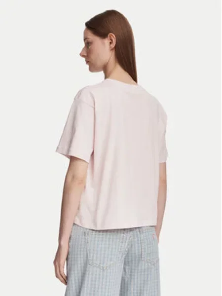 Tričko Guess Jeans růžové