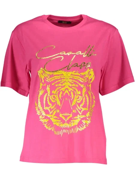 Tricou Cavalli Class scurt galben