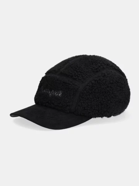 Kapa s šiltom Kangol FAUX SHERPA črna