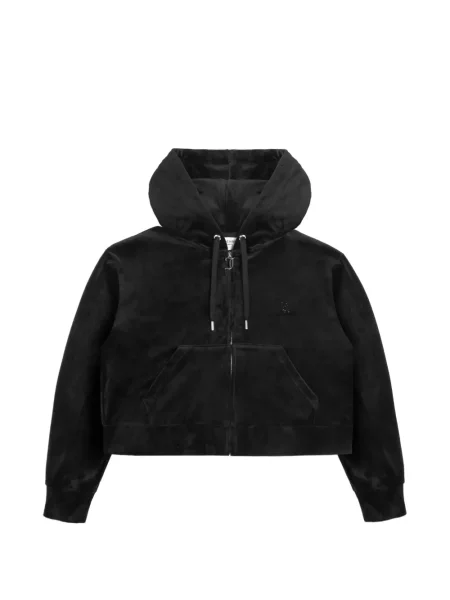 Decupat hanorac cu glugă Juicy Couture negru
