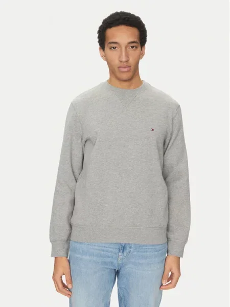 Tommy Hilfiger Mikina Essential šedá