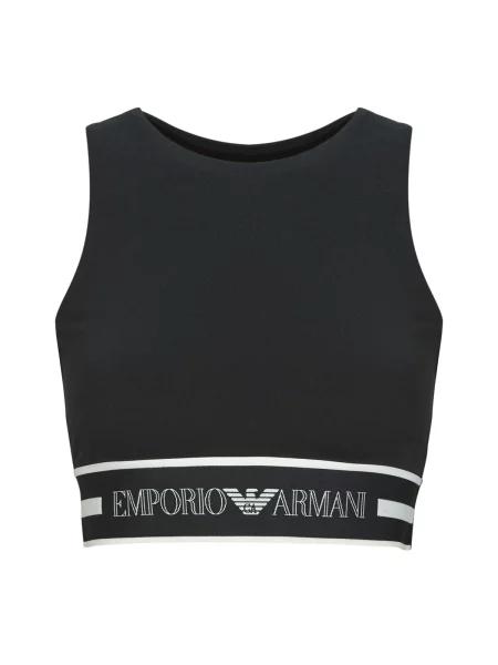 Top Emporio Armani črna