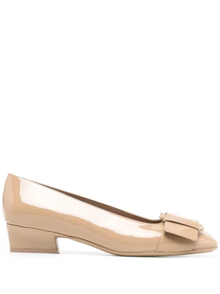 Pantofi cu toc Ferragamo maro