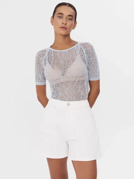 Футболка FASHIONISTA віскоза/нейлон блакитний