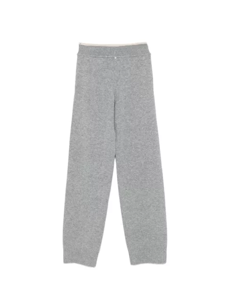 Pantaloni Lorena Antoniazzi tricotate gri