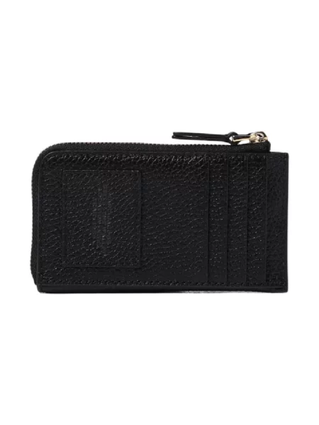 Portfel Marc Jacobs skórzany czarny