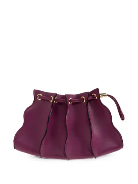 Geantă Ulla Johnson din piele violet