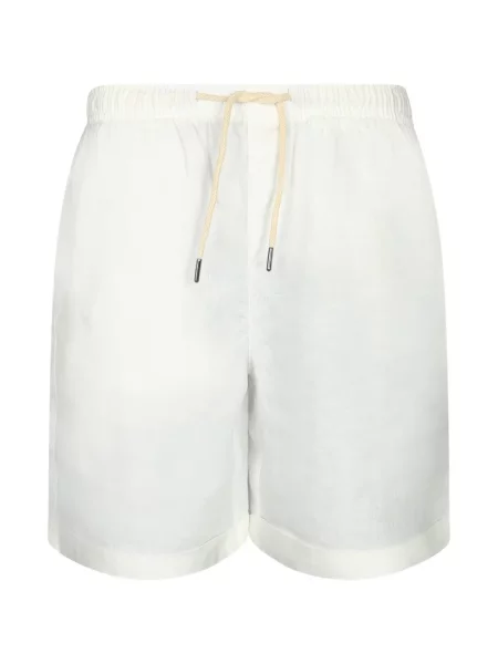 Pantaloni scurți Peninsula Swimwear de in cu cordon alb