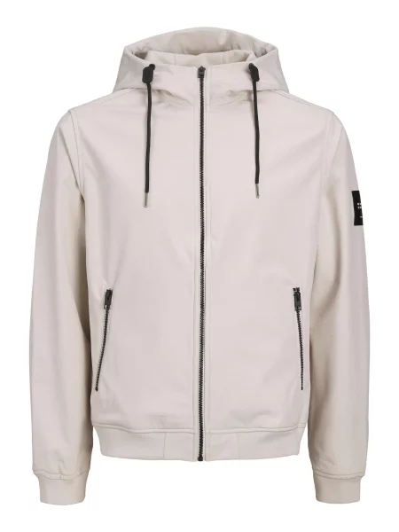 JACK & JONES Geacă de primăvară-toamnă bej negru