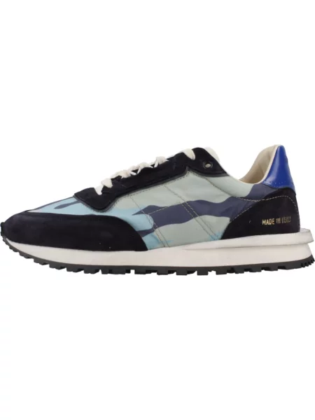 Sneakersy Hidnander wsuwane niebieskie