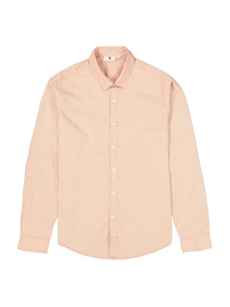 GARCIA Cămașă portocaliu / portocaliu pastel / murdar alb