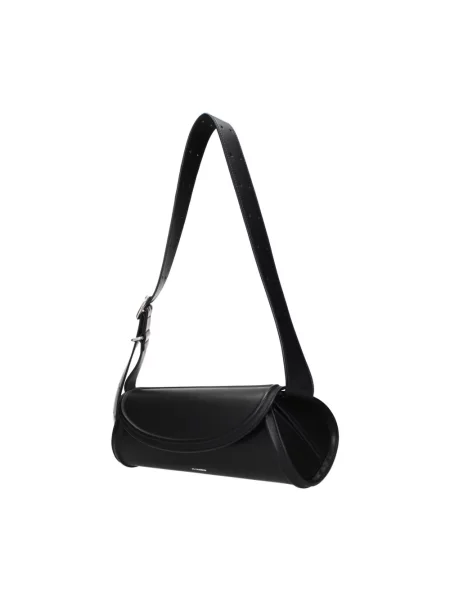 Torebka Jil Sander skórzana czarna