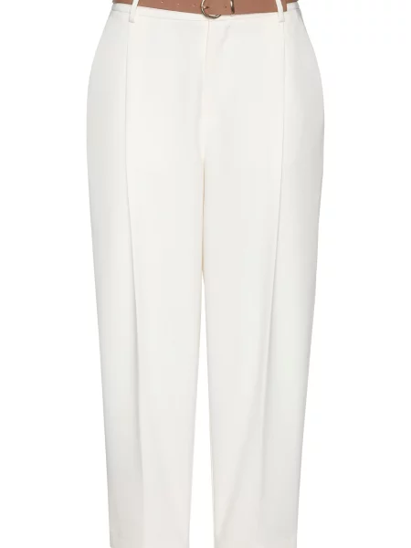 LASCANA Pantaloni cutați alb
