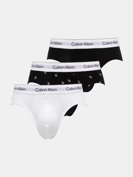 Calvin Klein Underwear slipy pánske s elastanom biela