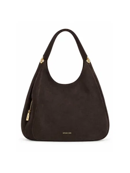 Shopperka Michael Kors skórzana brązowa