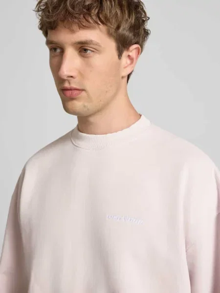 Bluza o kroju oversized z wyhaftowanym logo Pegador