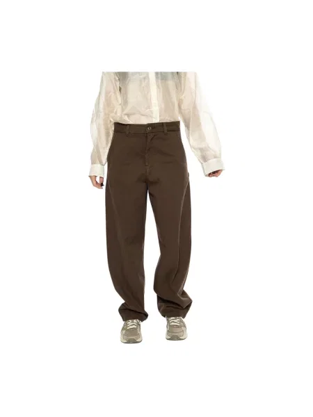 Carhartt WIP W Brady Pant Liberica Kobiety Spodnie Carhartt WIP Size: M brązowy