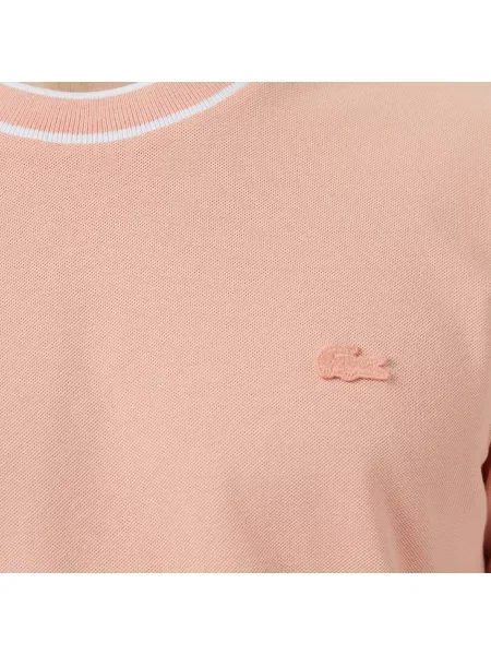 Футболка Lacoste розовая