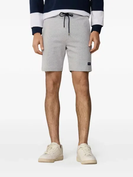 Pantaloni scurți Hackett London cu autograf gri
