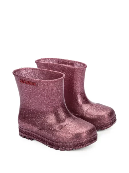 Buty do kostki dziecięce Mini Melissa różowe